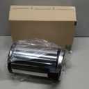 simplehuman 4.5 Liter / 1.2 Gallon Round Bathroom Step Trash Can, Polished Stainless Steel