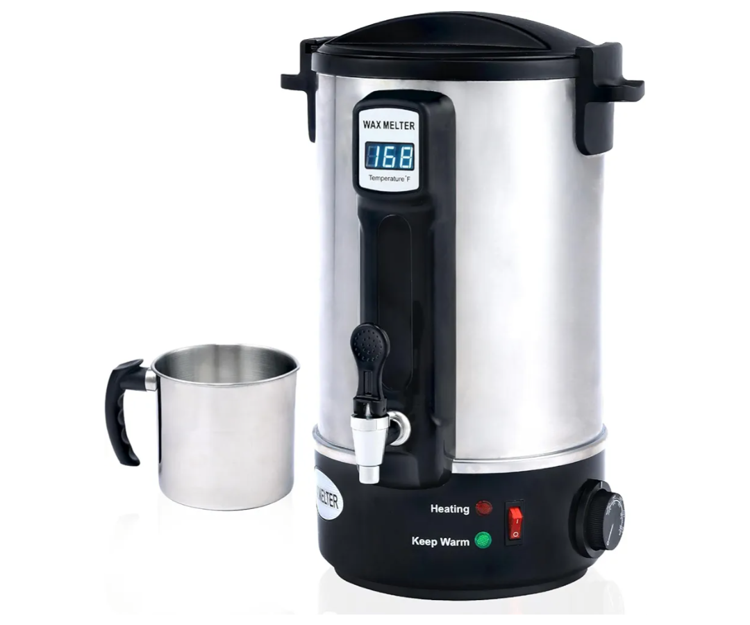 TCFUNDY Candle Making Wax Melting Pot 8.45Qts/17Lbs, Electric Non-Stick Candle Wax Melter Pot 8L, DIY Candle Making Kit for Adults, Soy Wax and Beeswax Candle Maker