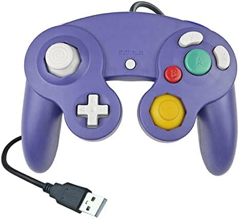 Reiso Classic USB NGC Wired Controller for Windows PC(Purple)