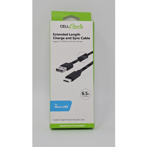 Adaptive Fast Charge Car Charge And USB C Cable 6.5Ft