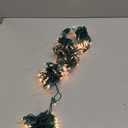 PREXTEX 200 Count Clear Christmas Tree Lights - 40 ft Warm Incandescent String Lights with Green Wire - Indoor and Outdoor Mini Light for Christmas, Holiday Decorations, Trees, Fences, Patios and More