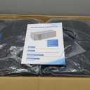 RIIFRILY Baseball Batting Cage Nets, 55'L Baseball and Softball Cage Netting, Enclosed HDPE #42 /#45 Netting Batting Cages for Backyard and Indoor (NET ONLY)