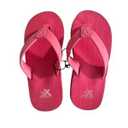Zeroxposur Kid's Flip-Flops, Outdoor Footwear, Hot Pink, Size 1/2