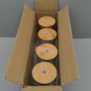 24 oz Glass Cups Set - 4 Pack Glasses Drinking Set with Leakproof Bamboo Lids & Glass Straws, Clear Kitchen Glasses Tumblers for Iced Coffee, Juice and Smoothie