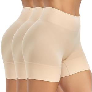 BESTENA 3 Pack Slip Shorts Anti Chafing Shorts Boyshorts Panties for Women, Size L BESTENA 3 Pack Slip Shorts Anti Chafing Shorts Boyshorts Panties for Women, Size L