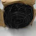 24'' x 100' Black Chicken Wire Mesh Fence, 15 Gauge Poultry Netting and 2 inch Mesh Fence Roll, Chicken Wire for Floral Arrangements/Crafts/Farm/Livestock/Pet Protection