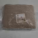 H.VERSAILTEX Super Stretch Individual Seat Cushion/Couch Slipcover Sets Thick Jacquard Textured Twill Fabric (3 Piece Sofa Covers, Sand)