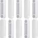 10 Pcs Plastic Rod Spacer Cap Closet Rod End Caps Wire Shelf End Caps Closet System Parts Shelf Caps for Wire Shelves