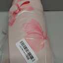 Bow Rugs for Kitchen Floor, 2PCS Anti Fatigue Pink Bow Mats for Kitchen Floor Rubber Non Slip, Washable Cushioned Bowknot Carpet Rug for Sink Laundry Gifts for Christmas 15.7"×27.5" +15.7"×47" 3.5mm