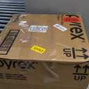 Anchor Hocking 16 Piece Glass Storage Containers with Lids (8 Glass Food Storage Containers & 8 Mixed Blue SnugFit Lids)