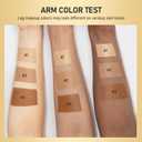 3 Colors Body Bronzers Waterproof No Transfer Flawless Looking Leg Makeup Light Leg and Body Scar Cover up Makeup/Tattoo Cover Up (30ML,02 Medium Golw