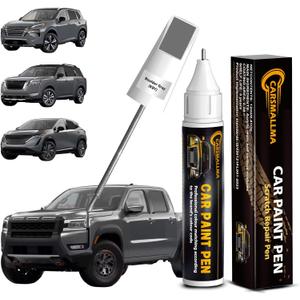 carsmallma KBY Boulder Gray Car Touch Up Paint for Nissan, Color Accurate Car Paint Scratch Repair Pen Kit Quick & Easy Fix Vehicle Chips and Automotive Nicks Scuff (KBY Boulder Gray for Rogue/Pathfinder/Kicks/Frontier/Murano)
