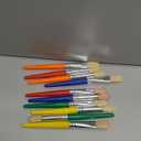 10Pcs Paint Brushes for Kids, Anezus Kids Paint Brushes Toddler Large Chubby Brushes Round and Flat Preschool Painting Brushes for Washable Paint Acrylic Paint