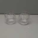 Glass Caviar Serving Set with 4 Pcs Mother, Set with Ice Holder for Egg, Ice Cream, Coffee, Restaurant Serving