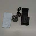 Amoper 30X Loupe Magnifier, USB Rechargeable 8 Lights Portable Eye Loupe Sewing Magnifying Glass for Watches, Jewelry, Coins, Currency, Stamps