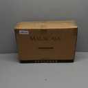 MALACASA 4.4 QT Baking Dish, 9x13 Large Casserole Dish for Oven, Ceramic Baking Pan, Rectangular Lasagna Pan Deep with Handles for Baking, Durable Microwave Oven Safe, Wedding Gift,White, Series BAKEBAKE