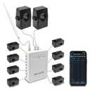 Smart Home Energy Monitor with 8 50A Circuit Level Sensors, Measure Power Usage in Real-Time, History with App (8 50A Circuit Level Sensors) - Compatible with Home Assistant