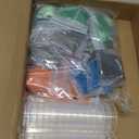 24 Pack Valentines Day Crystal Growing Science Kits for Kids, Classroom Exchange Gifts with Cards, School Valentines Day Activities (Blue)