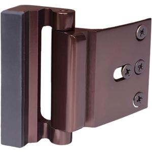 Door Lock Child Proof, Home Security Door Reinforcement Lock,Door Latch Double Safety Security Protection for Your Home,Brown Door Security Lock Door Lock Child Proof, Home Security Door Reinforcement Lock,Door Latch Double Safety Security Protection for Your Home,Brown Door Security Lock