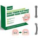 Titanium Ingrown Toenail Corrector,Nail repair tools,Ingrown Toenail Treatment,Suitable for most people with ingrown toenailsIngrown Toenail Removal Kit,- Designed for Ingrown Toenail Repair