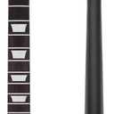 Alnicov Electric Guitar Neck DIY For Gibson LP Guitars Parts Replacement 22 Fret Maple Neck Rosewood Fretboard with White Trapezoid Dots Inlay Black Gloss 1