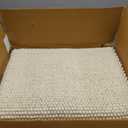 S & L Homes Wool Cotton Hand Woven Chunky Knit Popcorn Rug - Ivory Contemporary Area Rug for Living Room Bedroom (5' x 8' - Ivory)
