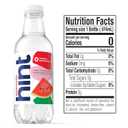 Hint Fruit-Infused Bottled Water, Watermelon - Sugar Free Flavored Water with Zero Calories, Naturally Flavored, and No Artificial Sweeteners - 16 Fl Oz (Pack of 12)