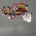 16Pcs Halloween Cruise Door Magnets Decorations Reflective Halloween Cruise Ship Door Decor Pumpkins Bats Spider Magnetic Stickers for Carnival Cruise Refrigerator Cars Fridge Holiday Party