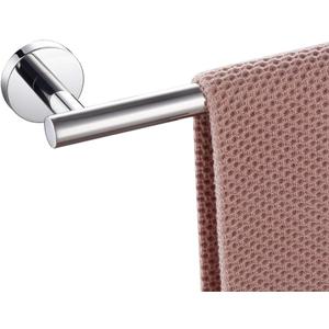 Miyili 36-Inch Bathroom Towel Bar Stainless Steel Towel Holder Rack Wall Mount Polished Finish, A01C90A