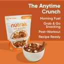 NuTrail Nut Granola Cereal, Cinnamon Pecan, No Sugar Added, Gluten Free, Grain Free, Keto, Low Carb, Healthy Breakfast 8 oz. 3 Count