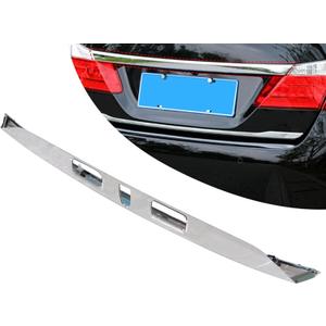 GXARTS Rear License Garnish Molding Chrome Trims 74890-T2F-A11 74890T2FA11 Compatible with 2013-2015 Honda Accord