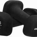 Passer Neoprene Dumbbell Pairs Hand Weights Set of 2 (Each 1.1/2.2/4.4/6.6/11 Lbs), Anti-Roll Square,Small Dumbbells for Women Men Arm Weights - Yoga, Pilates, Gym, Home - Strength Training, Workout