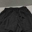 Ksmien Women's 5"/ 7" Athletic Running Shorts Quick Dry Lightweight Workout Gym Shorts with Zipper Pockets UPF 50+ Black M