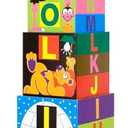 Melissa & Doug Deluxe 10-Piece Alphabet Nesting and Stacking Blocks - FSC Certified
