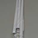 White Tension Curtain Rod for Windows 28 to 48 inch Adjustable Expandable Pressure Spring Curtain Rod No Drilling Curtain Rod for Bedroom Doorway Closet Door