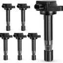 UF603 Ignition Coil Pack Compatible with 2008-2012 HONDA Accord,2008-2017 Honda Odyssey,2012 Honda Crosstour/2009-2012 Acura Rl,2009-2014 Acura Tl,2010-2014 Acura Tsx Replaces# C1624 5C1681 (set of 6)