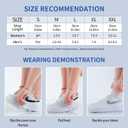 SooGree Waterproof Shoe Covers | Men No-Slip Rain Shoe Covers | Thickened Foldable Shoe Protectors, Reusable Galoshes Overshoes for Women Outdoor Cycling Camping Fishing Hiking XL