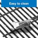 Uniflasy Cast Iron Grill Grate fit Chargriller 1733 Smokin' Champ Charcoal Grill Horizontal Smoker Grates,Cooking grate Replacement Parts for Chargriller Set of 3