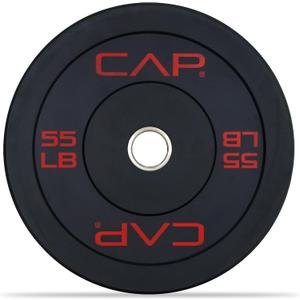 CAP 55lb Economy Olympic Bumper Plate, Single