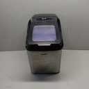 30 lb. UltraSonic Nugget Portable Countertop Ice Maker in Stainless Steel