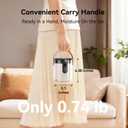 DIGIX Small Portable Humidifiers for Bedroom, 1.4L Top Fill Cool Mist Humidifier for Home Office Travel, 3 Mist Modes, Auto Shut Off, Night Light, Easy to Clean Quiet Humidifier for Baby Plant (Grey)