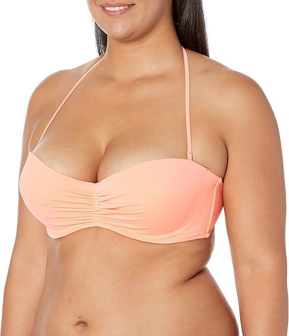 Smart & Sexy Women's Swimwear Secret Strapless Bandeau Bikini Top (36D)