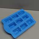 XMOX Large 9.6 Inch 3D Choo Choo Train Chocolate Mold Car Silicone Mold Candle Wax Soap Epoxy Resin Clay Mould Cake Molds DIY Handmade Hand Crafts