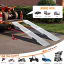 Loading Ramps 2Pcs for Pickup Trucks, Lawn Mover, Motorcycle, 67" ATV Ramps