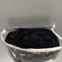 Joydeco Black Velvet Curtains 108 inch Length 2 Panels, Luxury Blackout Rod Pocket Thermal Insulated Window Curtains, Super Soft Room Darkening Drapes for Living Dining Room Bedroom,W62 x L108 inches