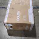 COLAMY Ergonomic Mesh Office Chair, High Back Office Chair, Computer Executive Desk Chair with Lumbar Support, Adjustable Headrest and 4D Arms, Slide Seat, Tilt Lock-Dark Grey