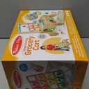 Melissa & Doug Wooden Shape Sorting Grocery Cart - Toddler Toys with 12 Blocks, Puzzle Board and Coffee Cup for Pretend Play and Montessori Toys - FSC Certified