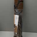 Mibao Half Round Door Mat, Non-Slip Welcome Entrance Way Mat, Durable Rubber Door Mats, Low-Profile Heavy Duty Doormat, Half Circle Mats for Garage, Patio, High Traffic Areas, 23.5" x 35.5", Coffee (1'11" x 2'11" (Semicircular))