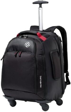 Samsonite MVS Rolling Backpack, Black, 19-Inch