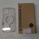 RhinoShield Phone Case Compatible with MagSafe for iPhone 17 | Clear - Anti-Yellowing, High Transparency, Superior Magnetic, Shockproof with Military Grade Drop Protection - Transparent